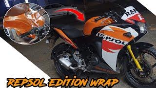 Cbr 150 wrap | repsol edition | Honda cbr modifications/ cbr wrap / @motocustomiser8958 Honda cbr