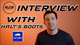 INTERVIEW WITH Halt's Boots | Small Business owner, Start up, and US Soccer.