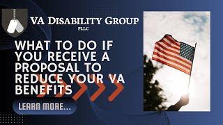 Proposals to Reduce | VA Disability Compensation