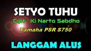 Lg. Setyo tuhu (KARAOKE) By Saka