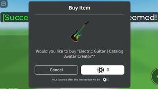 Being a goblin and sniped another CAC Guitar from @TheRobloxfreeplayer  #31931