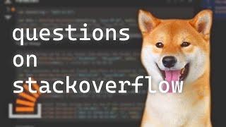 Questions on StackOverflow...