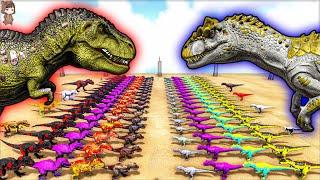 Team Rex VS Team Allosaurus | ARK Mod Battle Ep.263