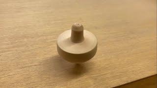 Making a Spinning Top on the Lathe in Gatler's Workshop Bus