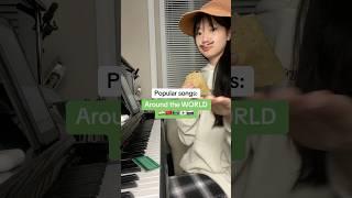 POPULAR songs around the WORLD  #piano #mexico #india #memes #brainrot #jokes #fyp #shorts