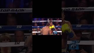 Jorge Linares drops Vasiliy Lomachenko with a counter right cross. #boxing  #strikinganalysis