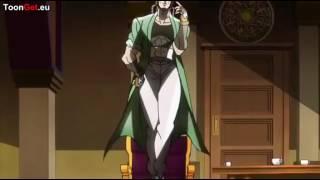 Caesar Zeppeli's extreme chair sitting (Eng Dub)