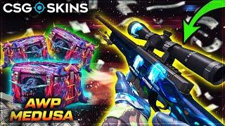 AWP MEDUSA KATLATAN KASA GELDİ Csgoskins Promo Code giveaway