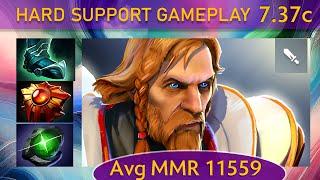  7.37c Omniknight |K+A-D - 27 KP - 83%| Hard Support Gameplay - Dota 2 Top MMR