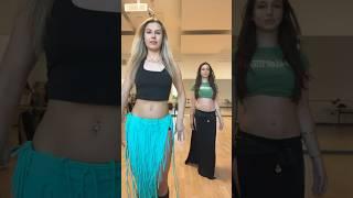 Practicing with my student  #bellydance #drumsoll