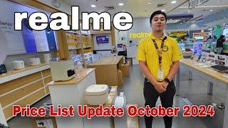 realme Price List Update October 2024 | realme Note 60 | realme 13 Pro Series | realme gt 6 | C Seri