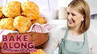 How to Make Chive & Cheddar Biscuits! | Bake Along w/ Anna Olson