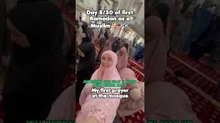 REVERTS FIRST PRAYER AT THE MOSQUE IN MALAYSIA 