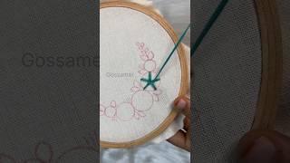 Easy Woven Rose Embroidery 