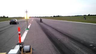 Electric wheelchair racing