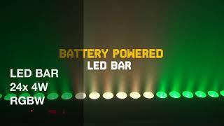 LED BAR 24x4W RGBW