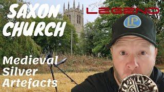 Saxon Church Grounds with the Nokta Makro Legend. Metal Detecting UK.