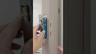 Mastering DIY Handmade Man: Precision Door Lock Installation for Wooden Doors