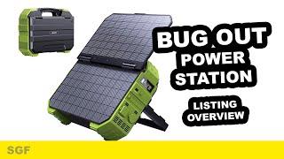 Rugged case with built-in solar panel!