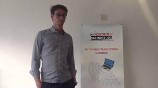 Matthias's testimonial to Impossible Marketing