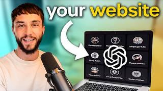 How to Add Custom GPTs to Any Website in 6 Minutes (OpenAI GPTs Tutorial)