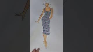 Fashion illustration tutorial / Life Hack / Drawing a fashion figure