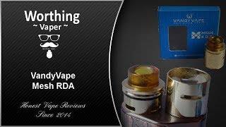 Mesh RDA by Vandy Vape  ~ My RDA of the Year!