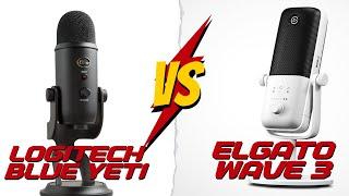 Logitech Blue Yeti vs Elgato Wave 3