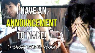 I HAVE AN ANNOUNCEMENT! (+ short travel vlog) - Thomas Militante