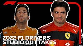 The 2022 F1 Drivers And Team Principals' Hilarious Studio Outtakes!