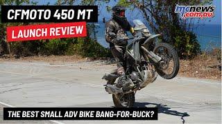 CFMoto 450MT review - world launch recap