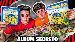 COMPLETEI UM ALBUM SECRETO DA COPA COM O @natanporai EM 24 HORAS!