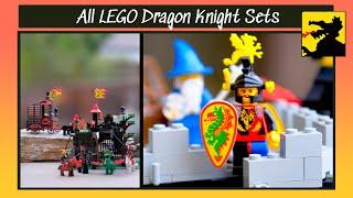 All Dragon Knight Castle Sets 1993-1994 - with 2022 Majisto  set 10350