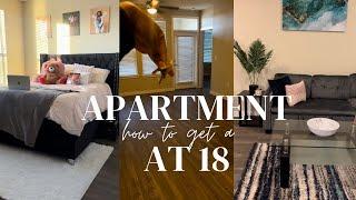 HOW TO GET AN APARTMENT AT 18|| EVERYTHING YOU NEED TO KNOW|| SAHARA ALEXANDRA