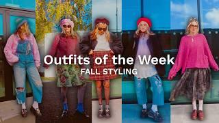 WHAT I WORE: OCTOBER ️ my *honest* outfits of the week, Fall styling ideas + thrift haul