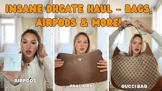 Massive DHgate Designer Dupes Haul | Bags & AirPods for Less!