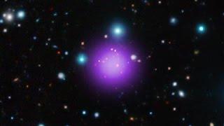 NASA Discovers Record-Breaking Galaxy Cluster