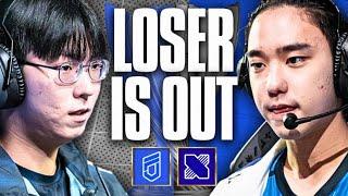 LOSER IS OUT OF THE LCK CUP - DNF VS DRX PLAYINS 2025