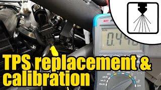 How to install & calibrate a new Throttle Position Sensor (TPS) #1208