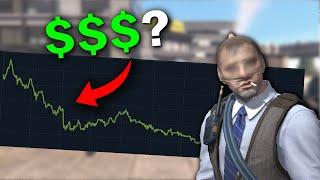 How to PROFIT off of a DOWN TREND in the Market (CSGO/CS2 Investing)