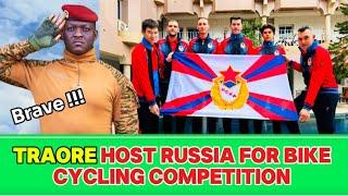 Burkina Faso collaborates with Russia for international Bike cycling competition ,Captain Traore