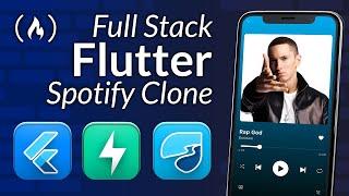 Flutter Full Stack Tutorial – Spotify Clone w/ MVVM Architecture, Python, FastAPI, Riverpod