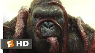 Kong: Skull Island (2017) - Kong vs. Giant Squid Scene (3/10) | Movieclips