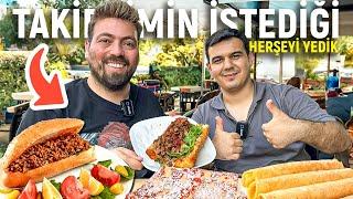 TAKİPÇİMİN İSTEDİĞİ HER ŞEYİ YEDİK ! #9 (MERSİN)