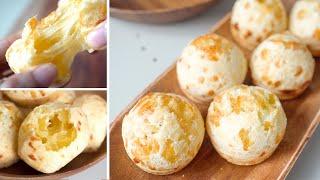 Brazilian cheese bread - very lazy  recipe - cup measurement - PÃO DE QUEIJO