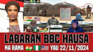 BBC Hausa Labaran Duniya na Rana Yau /22/11/2024 #bbc