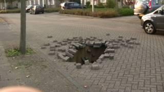 matchmoving test hole in the street