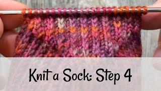 Knit a Sock: Step 4 Turning the Heel