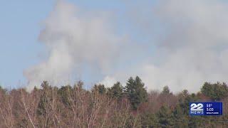 Great Barrington brush fire burns estimated 1,100 acres