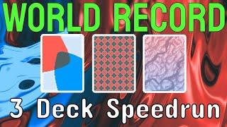 [Ex World Record] 3 Deck Win, No Seeds Speedrun! 37:37 | Balatro Unlocked